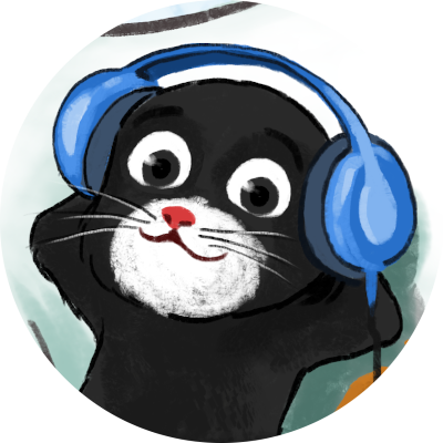 Felix mit Kopfhörern